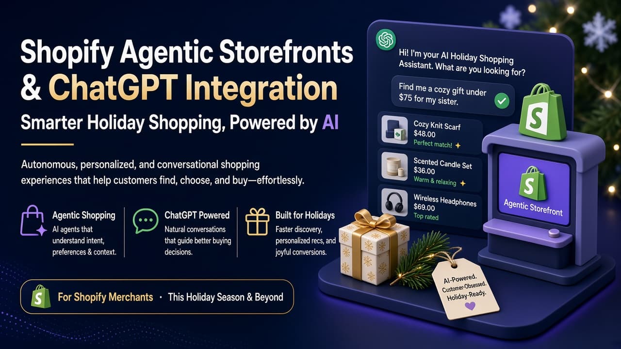 AI Shopping Traffic Is Surging This Holiday: How to Make Your Shopify Catalog Show Up in ChatGPT