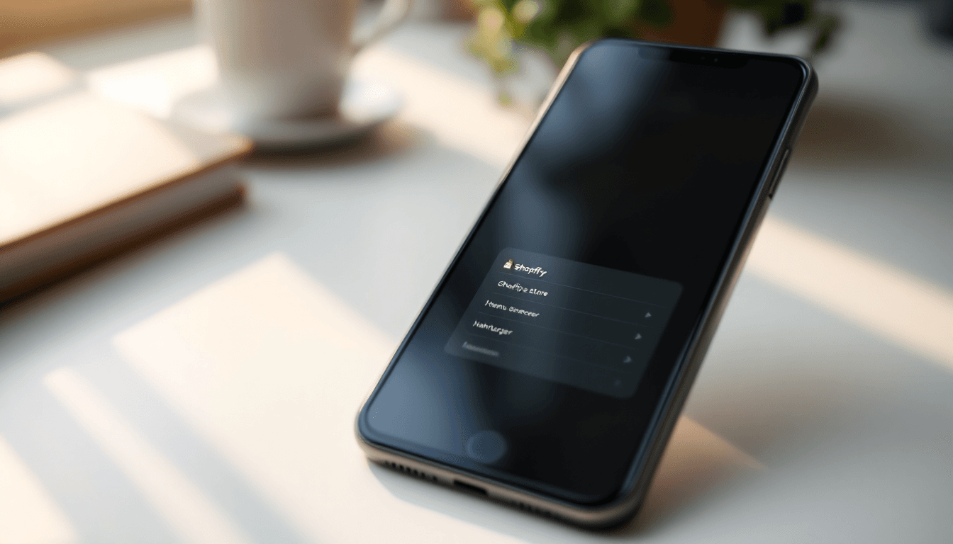 Mobile Menu Design for Shopify