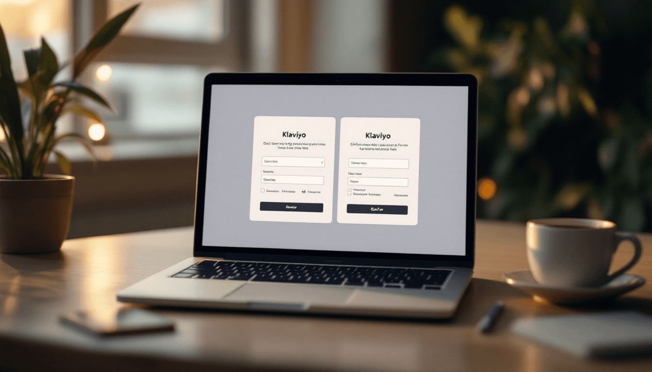 A/B Testing Signup Forms in Klaviyo