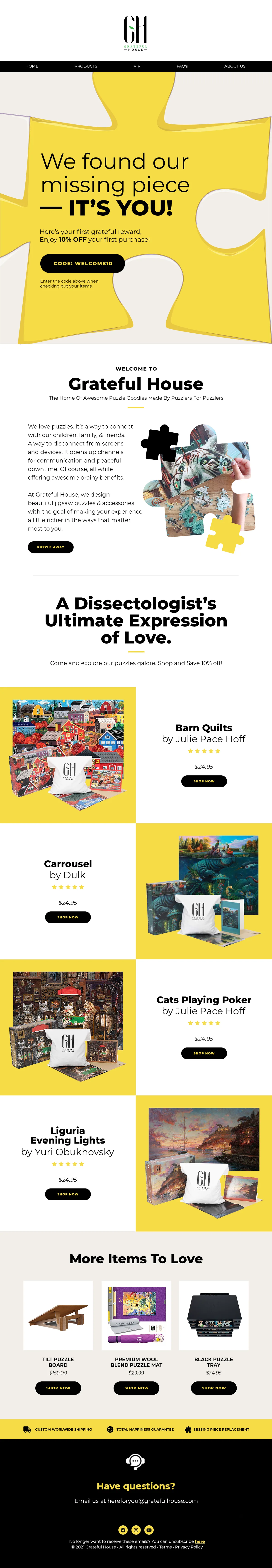 Welcome email design 15