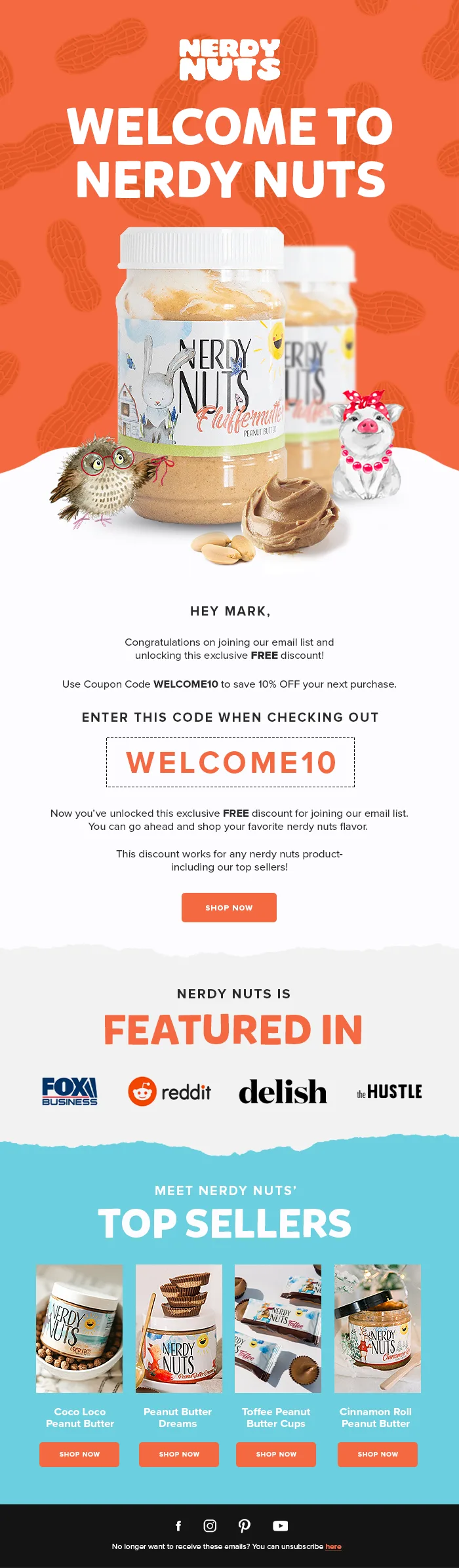 Welcome email design 19