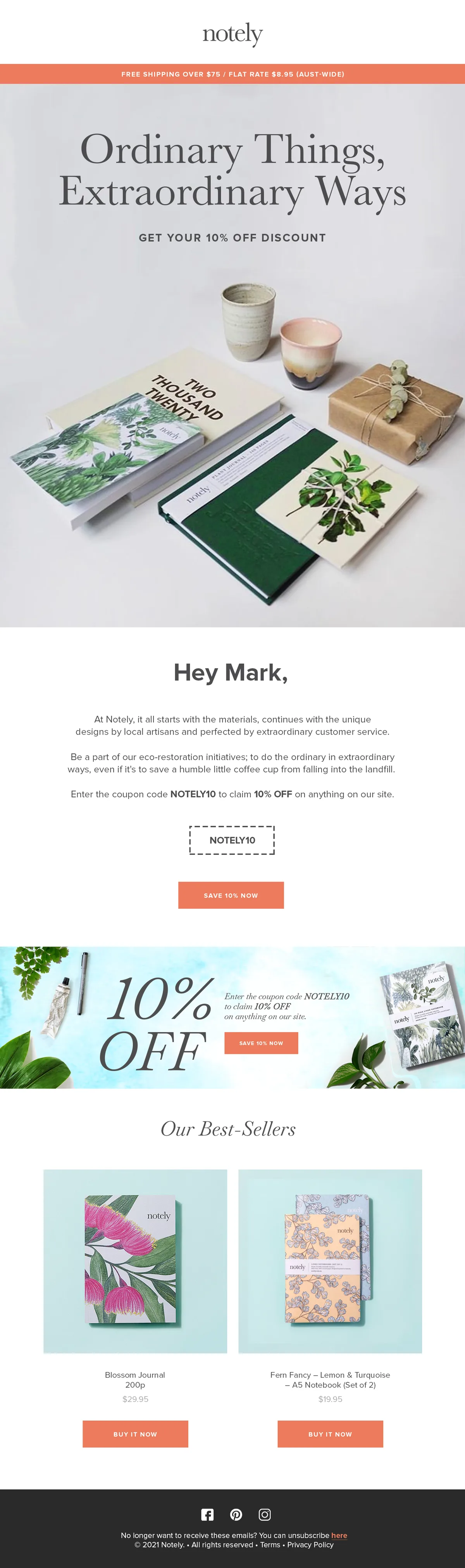 Welcome email design 20