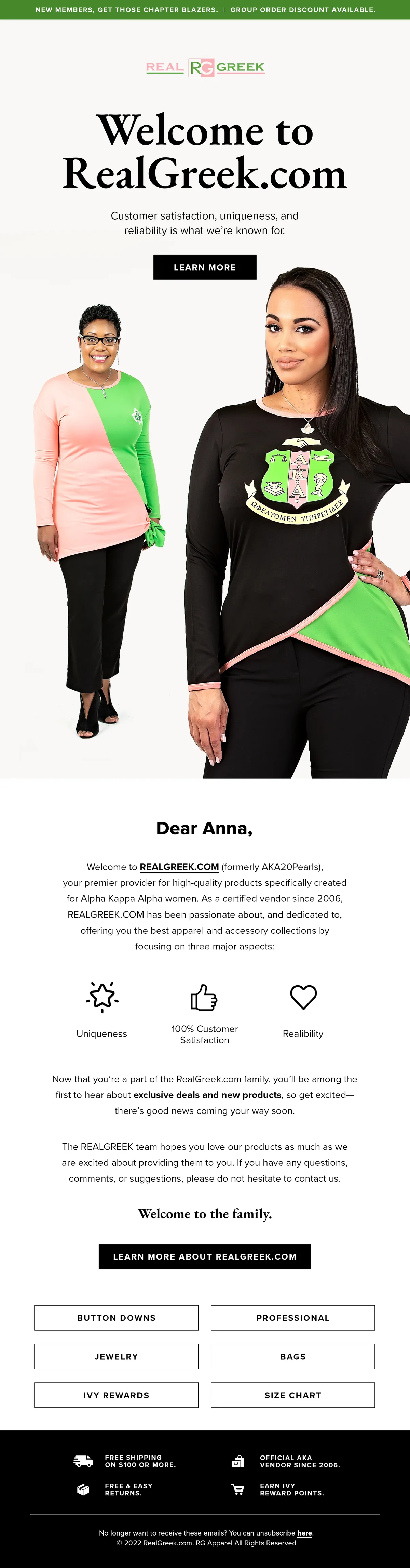 Welcome email design 25