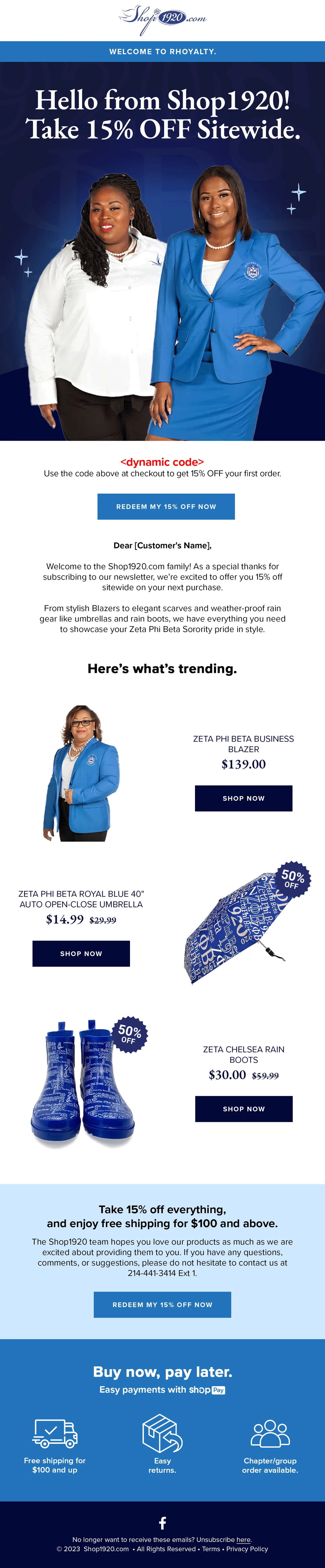 Welcome email design 29