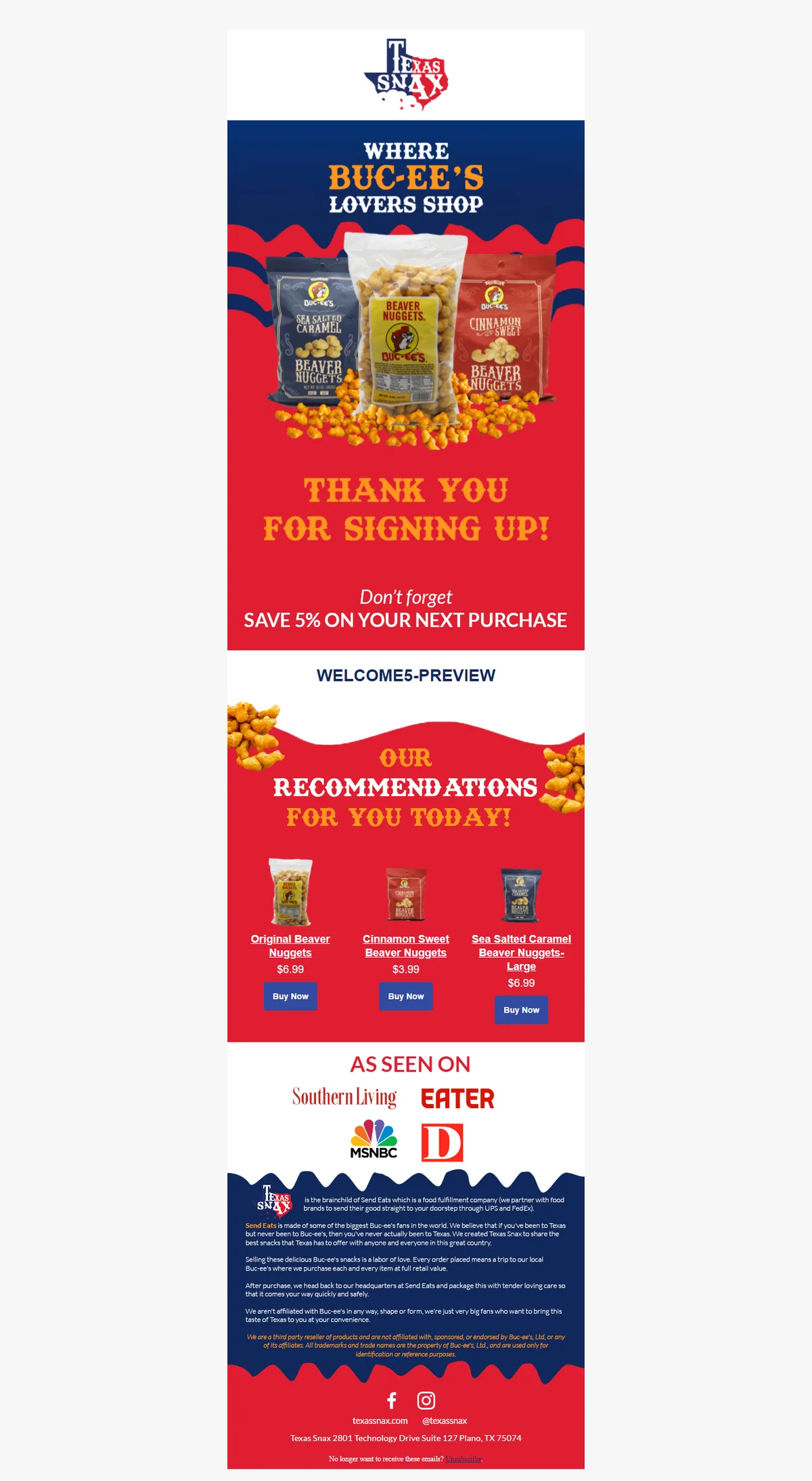 Welcome email design 34
